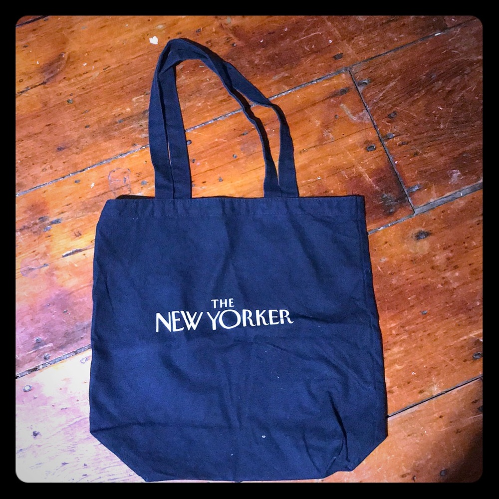The New Yorker LIMITED EDITION canvas bag in navy